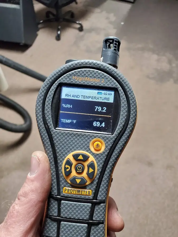 Moisture meter humidity assessment for Fire & Smoke Damage Restoration in Dade City